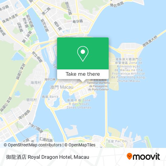 御龍酒店 Royal Dragon Hotel map