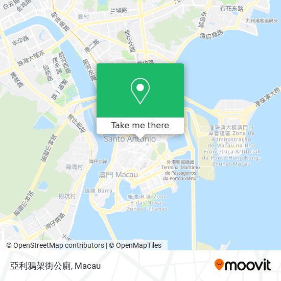 亞利鴉架街公廁 map