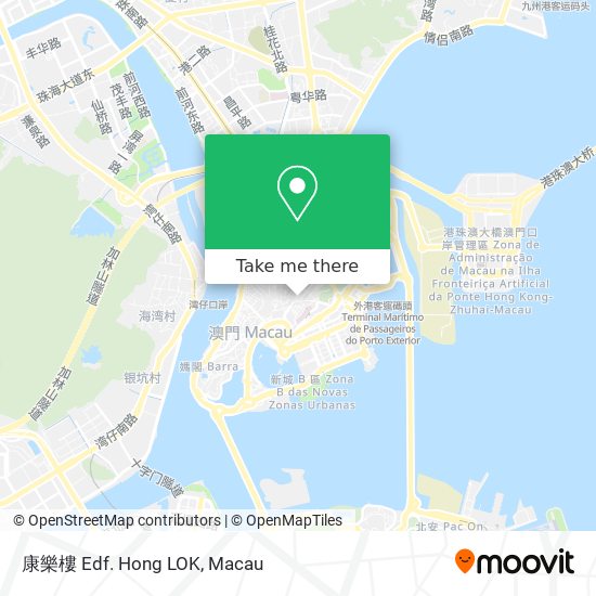 康樂樓 Edf. Hong LOK map