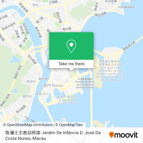 魯彌士主教幼稚園 Jardim De Infância D. José Da Costa Nunes map