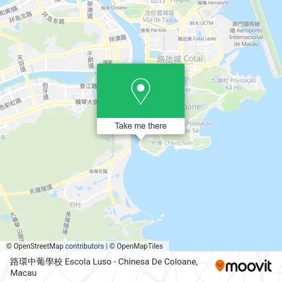 路環中葡學校 Escola Luso - Chinesa De Coloane地圖