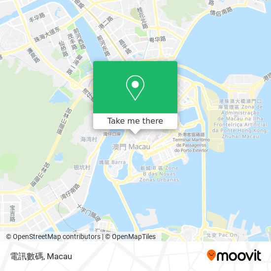 電訊數碼 map