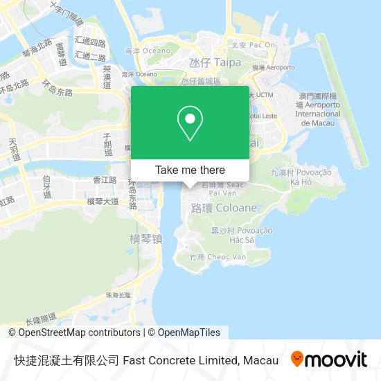 快捷混凝土有限公司 Fast Concrete Limited地圖