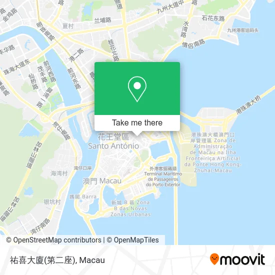 祐喜大廈(第二座)地圖