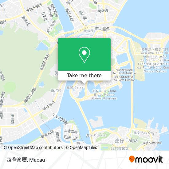 西灣澳璽 map