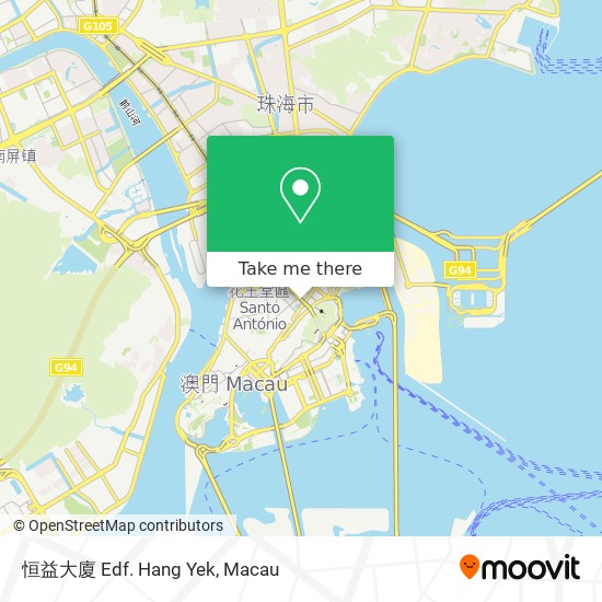 恒益大廈 Edf. Hang Yek map
