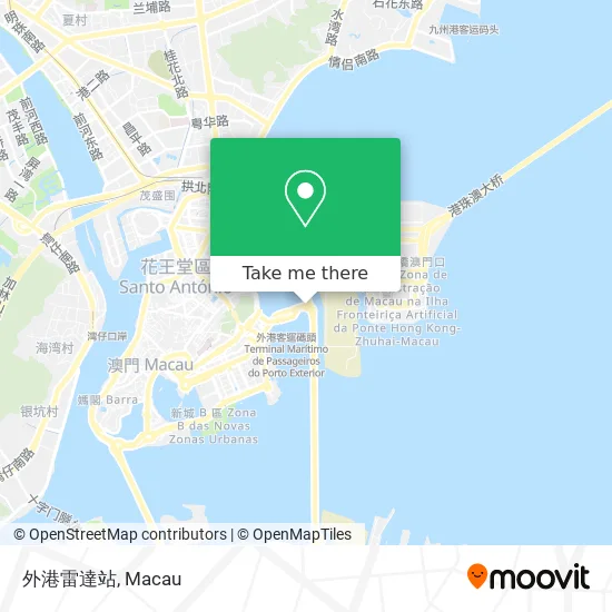外港雷達站 map