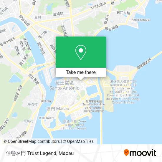 信譽名門 Trust Legend map
