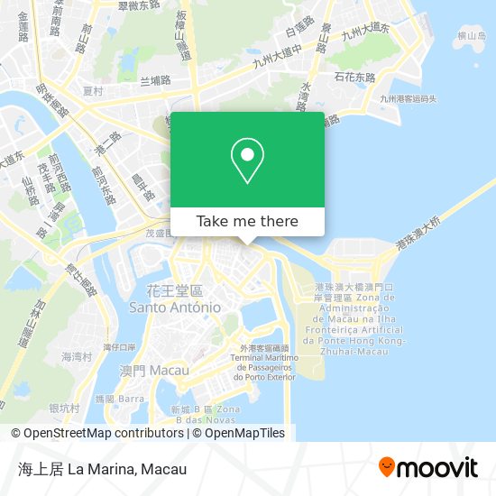 海上居 La Marina map