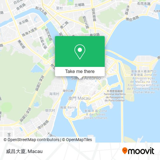 威昌大廈 map