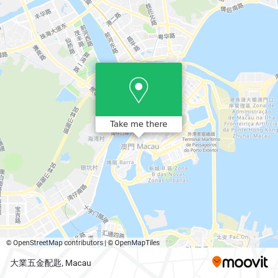 大業五金配匙地圖
