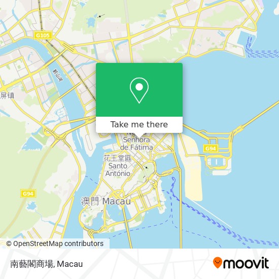 南藝閣商場 map