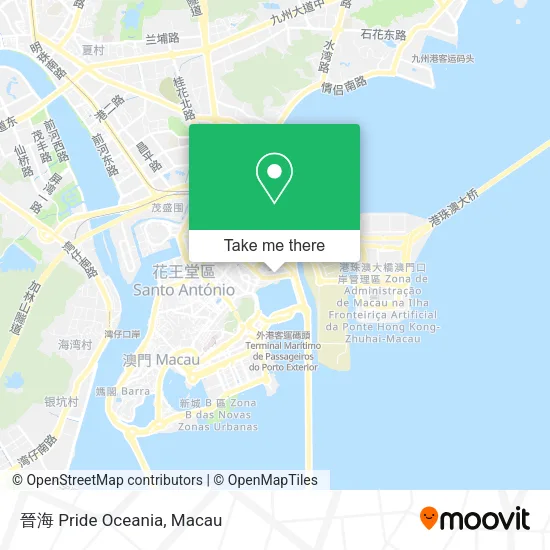 晉海 Pride Oceania地圖