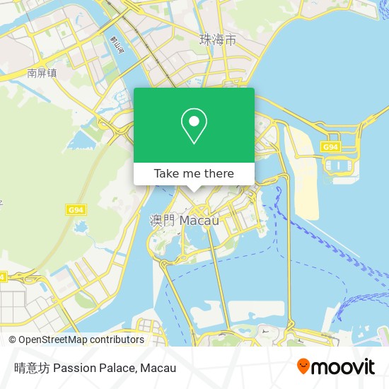 晴意坊 Passion Palace map