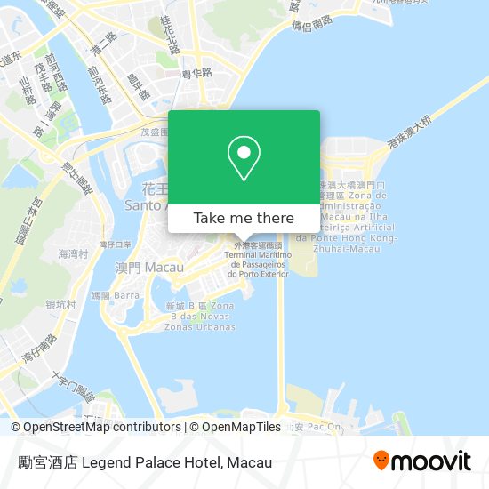 勵宮酒店 Legend Palace Hotel map