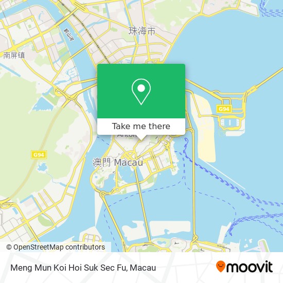 Meng Mun Koi Hoi Suk Sec Fu map