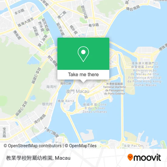 教業學校附屬幼稚園地圖