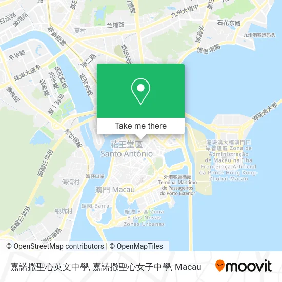 嘉諾撒聖心英文中學, 嘉諾撒聖心女子中學 map