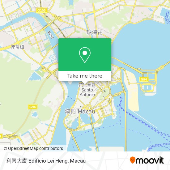 利興大廈 Edifício Lei Heng map