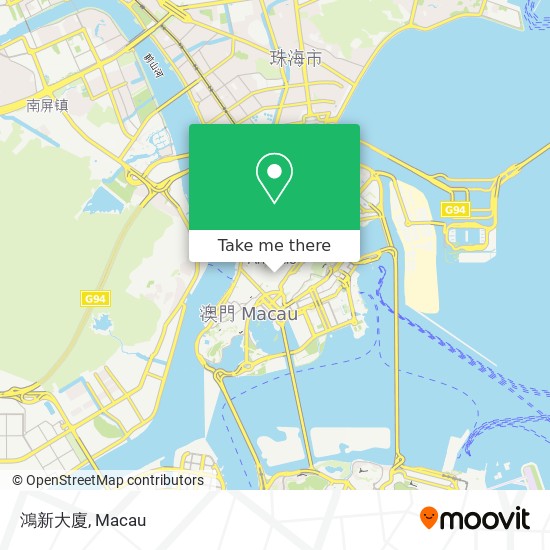 鴻新大廈 map