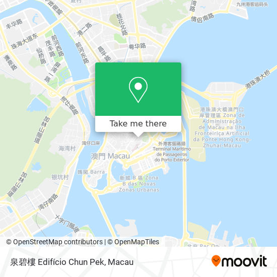 泉碧樓 Edifício Chun Pek map