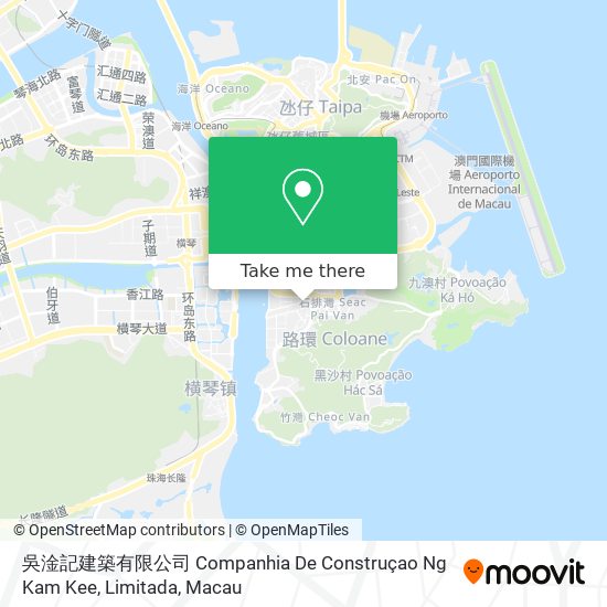 吳淦記建築有限公司 Companhia De Construçao Ng Kam Kee, Limitada地圖