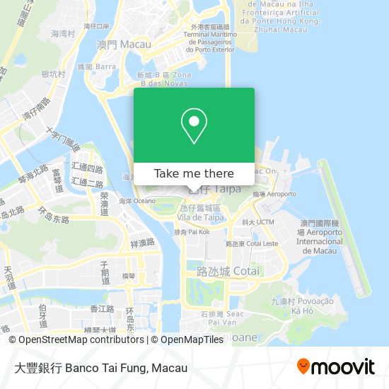 大豐銀行 Banco Tai Fung map