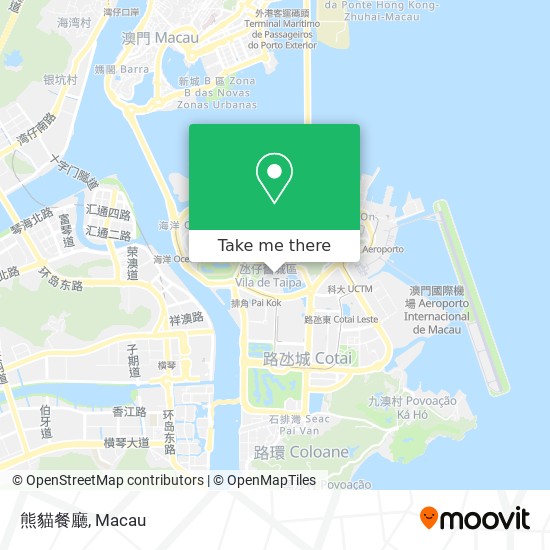 熊貓餐廳 map