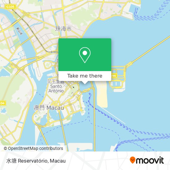 水塘 Reservatório map