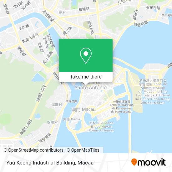 Yau Keong Industrial Building map