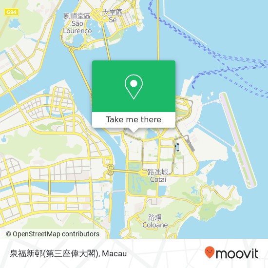 泉福新邨(第三座偉大閣) map
