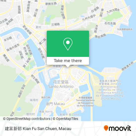 建富新邨 Kian Fu San Chuen地圖