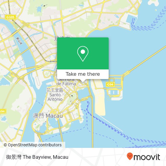 御景灣 The Bayview map