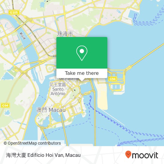 海灣大廈 Edifício Hoi Van map