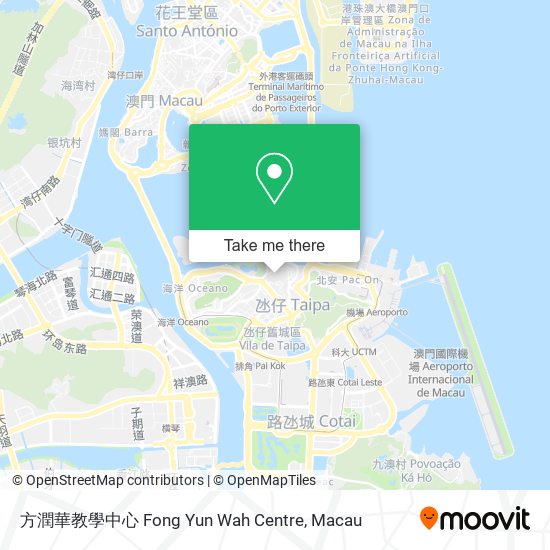 方潤華教學中心 Fong Yun Wah Centre map