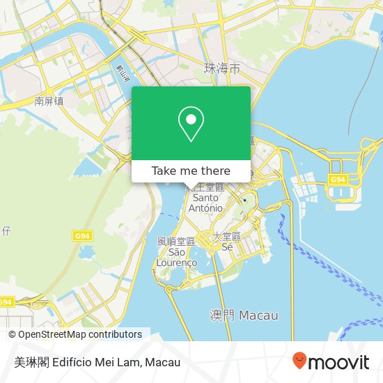 美琳閣 Edifício Mei Lam map
