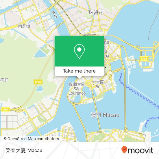 榮春大廈 map