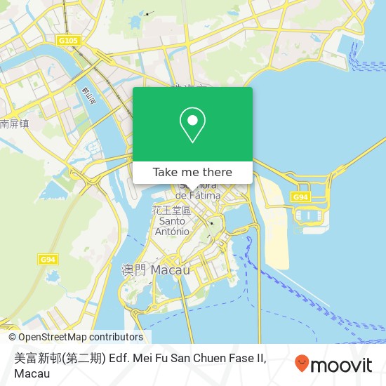 美富新邨(第二期) Edf. Mei Fu San Chuen Fase II map