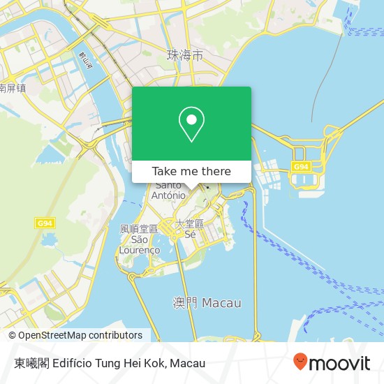 東曦閣 Edifício Tung Hei Kok map