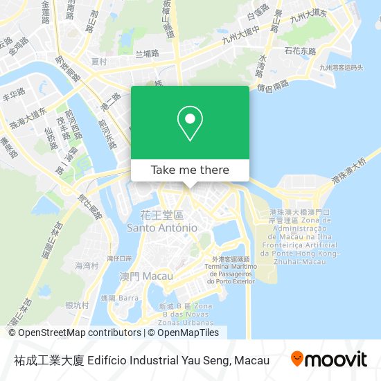 祐成工業大廈 Edifício Industrial Yau Seng地圖