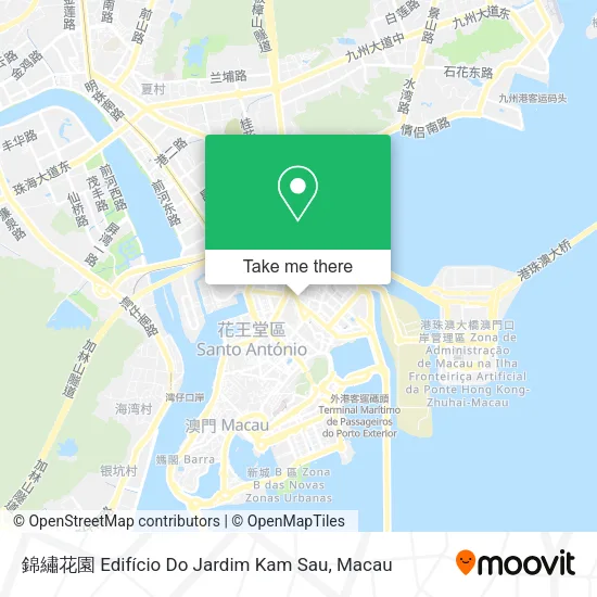 錦繡花園 Edifício Do Jardim Kam Sau map