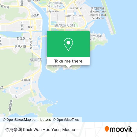 竹灣豪園 Chuk Wan Hou Yuen map