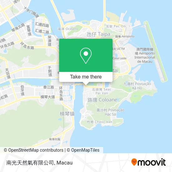 南光天然氣有限公司 map