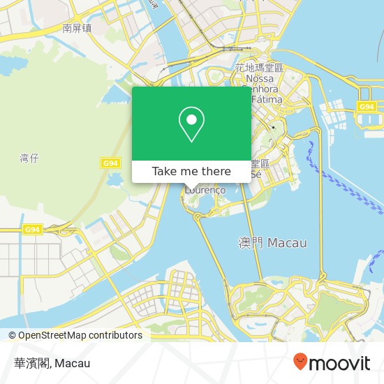 華濱閣 map