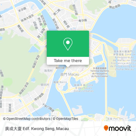 廣成大廈 Edf. Kwong Seng map