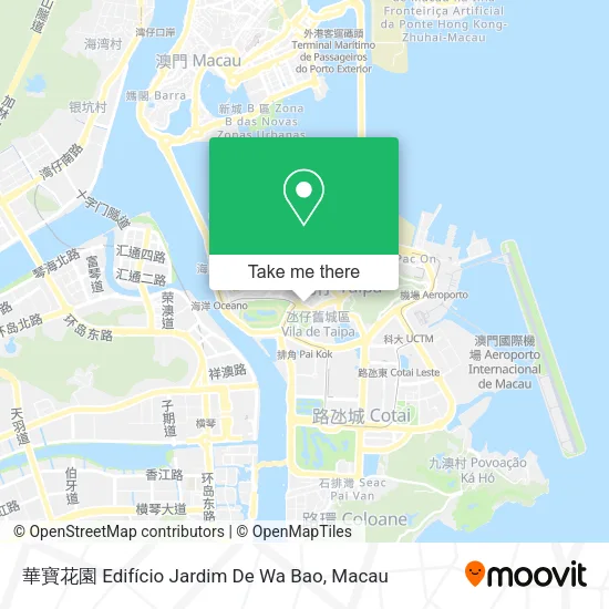 華寶花園 Edifício Jardim De Wa Bao map