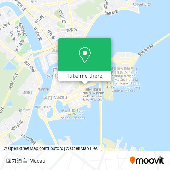 回力酒店 map