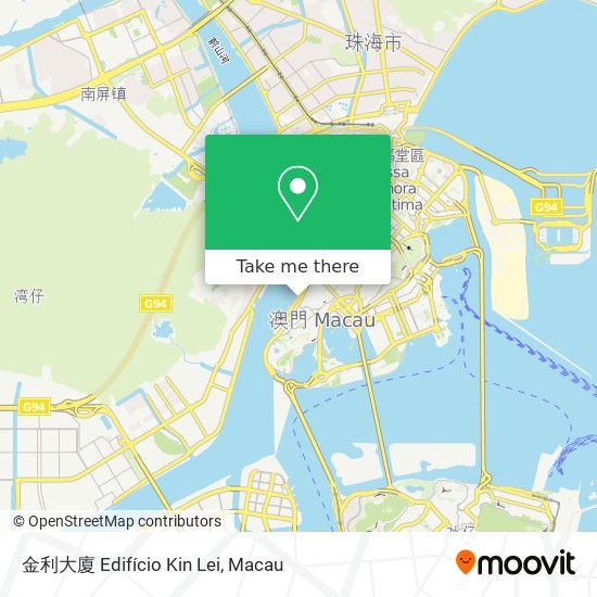金利大廈 Edifício Kin Lei map
