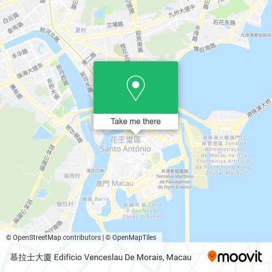 慕拉士大廈 Edifício Venceslau De Morais map