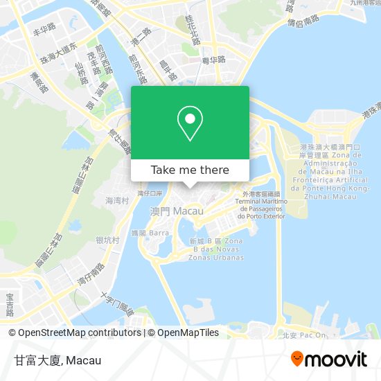 甘富大廈 map